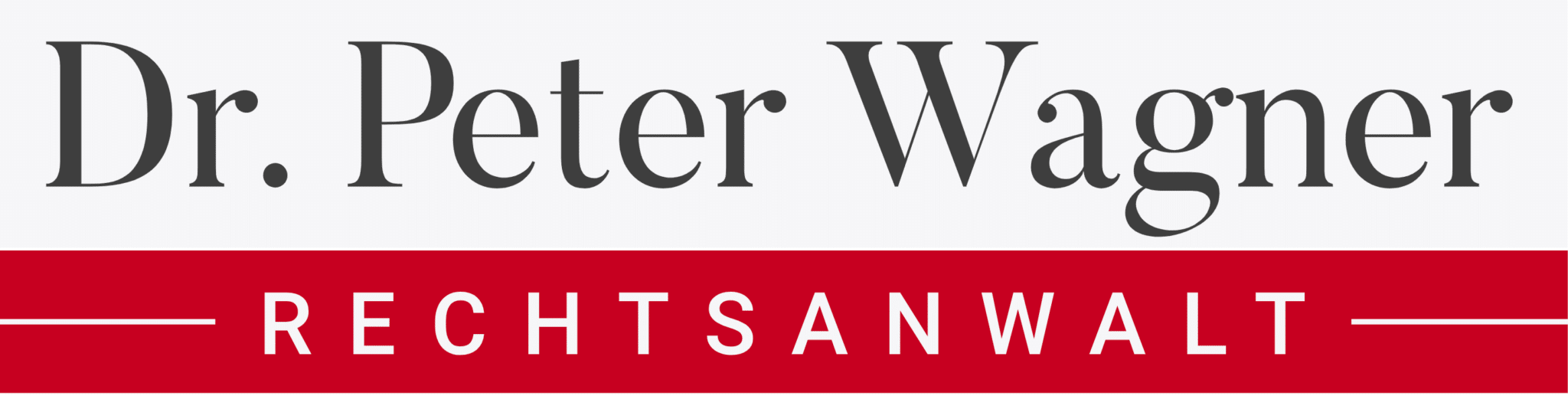 Anwalt Dr. Peter Wagner Logo